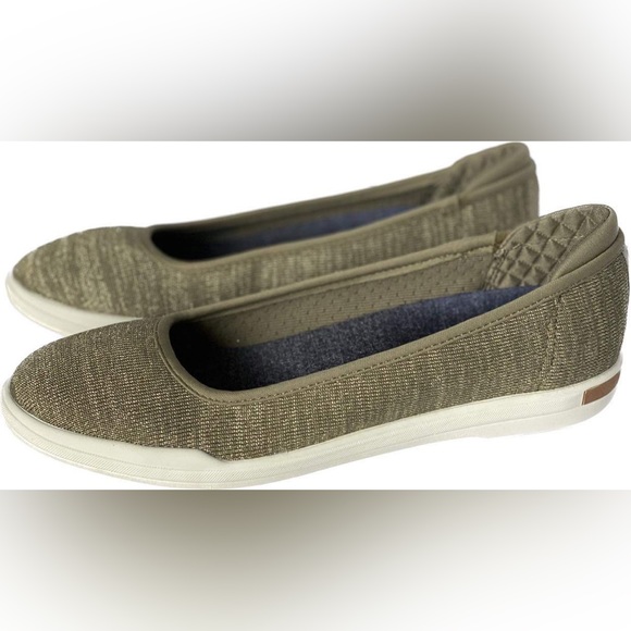 Dr. Scholl’s Women’s Rise Knit Ballet Flat Green Size 8.5 - Picture 1 of 7